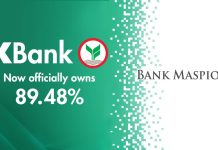 แบงก์กสิกรไทยถือหุ้นธนาคารแมสเปี้ยน อินโดนี เซียเพิ่มเป็น 89.48%