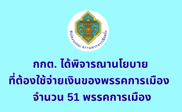คกก.ตรวจสอบนโยบายใช้เงิน 51 พรรค ชี้“ไม่ตรงปก-งบไม่ชัด-หนี้สาธารณะพุ่ง”
