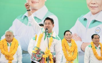 ‘ธรรมนัส’ประกาศเปลี่ยนเมืองน่านยกจว. ขอคะแนนพา‘กล้าธรรม’เข้าสภาฯยกทีม