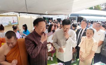 “อนุทิน”บุกฝรั่งเศสโชว์จับสากตำส้มตำ ลั่นวาจา“ไทยไม่มีวันเสียเปรียบกัมพูชา”