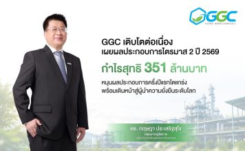 Q2/69 ‘GGC’โตต่อเนื่องกำไร 351ล. เดินหน้าสู่‘ผู้นำความยั่งยืนระดับโลก’