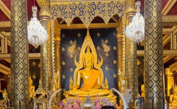 “อนุทิน”ใช้วันหยุดกราบพระพุทธชินราช ลงยันต์ฝ่ามือก่อนบินไปประชุมUNGA81