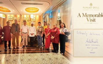 ‘อนุทิน’นำ‘ธรรมนัส-ชาดา’ร่วมทานมื้อค่ำ ที่ร้านอาหารอินเดียหรูโรงแรมดังสุขุมวิท
